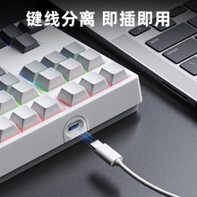 Nuevo teclado numérico mecánico intercambiable en caliente, Mini teclado de 34 teclas, teclas direccionales, cajero financiero multimedia - Product Image 4