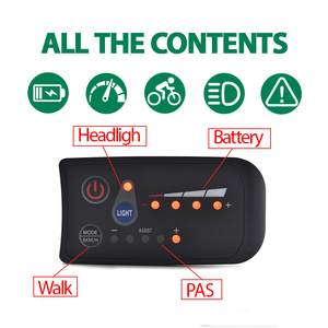 New Model Compact Wired <strong>Cycle</strong> <strong>Computer</strong> 24V-48V Voltage Backlight Display, Long Battery Life for Casual Cyclists S810 LCD Display - Product Image 3