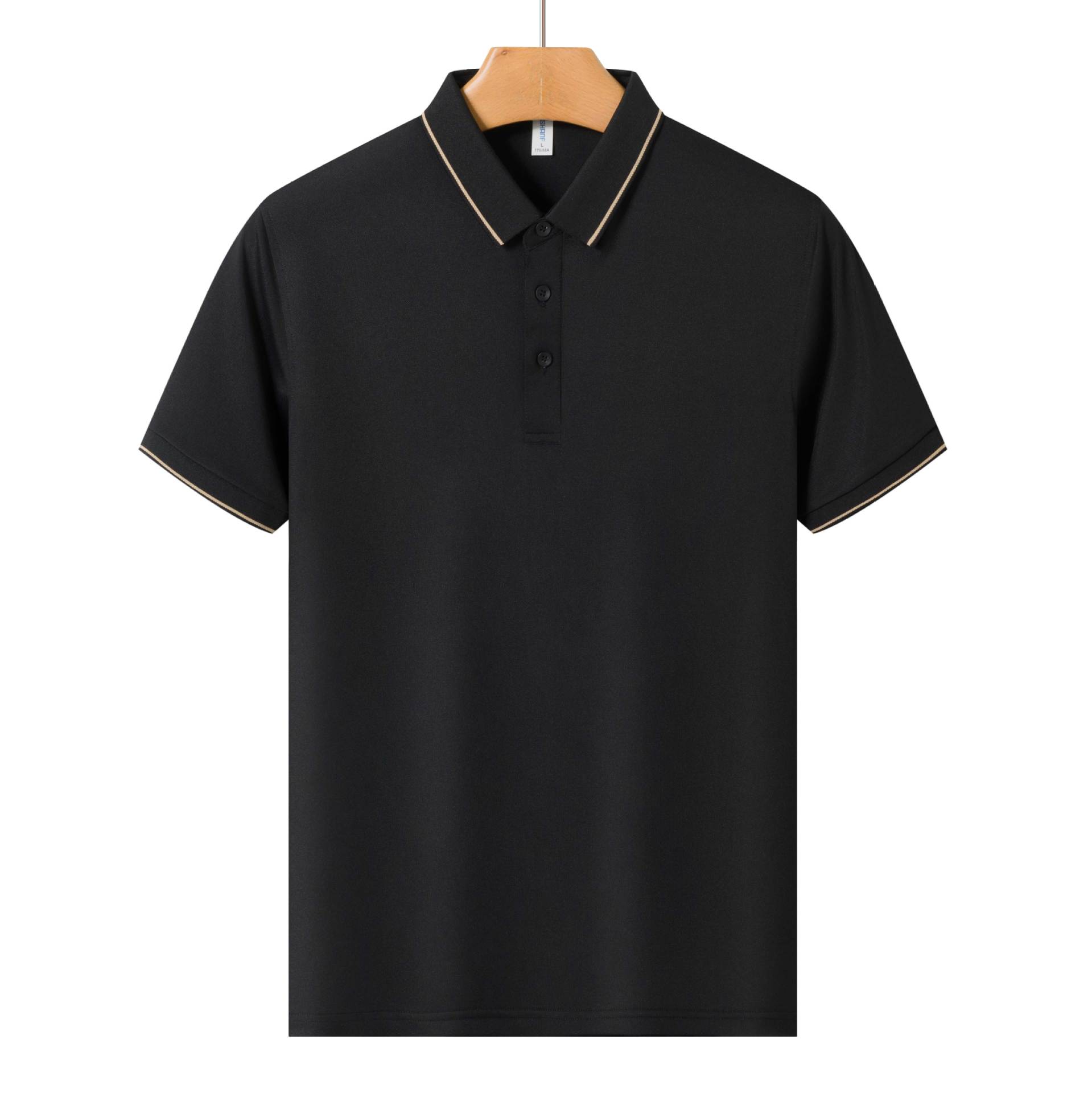 Cuello sencillo - Negro