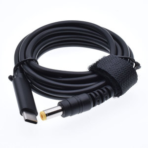Type-C to DC5.5*<strong>2.5MM</strong> Male Power Cable 12V 15v 18.5- 20v <strong>USB</strong> C Female PD Charge for Laptop Power Interface Adapter Converter - Product Image 3