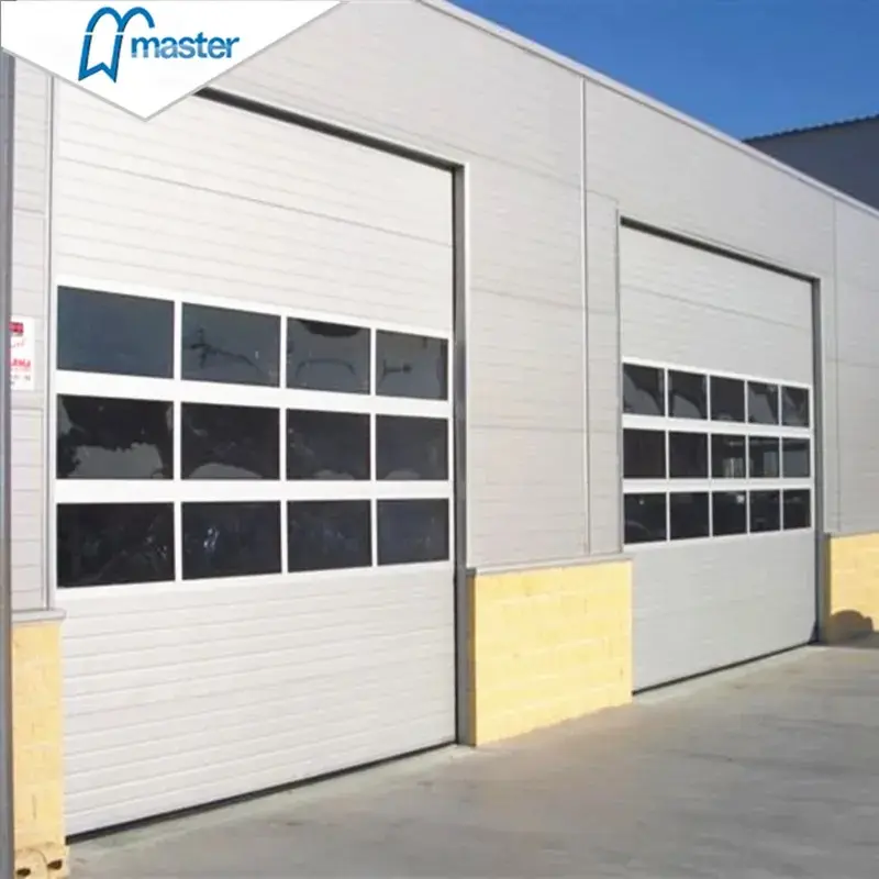 Factory Hot Selling Best Price Durable Steel Commercial Door Overhead Industrial Door For Warehouse