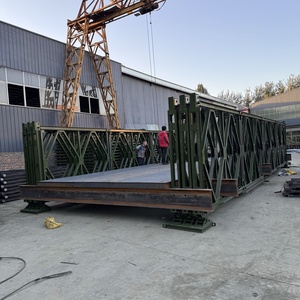 Puente de armazón modular de fácil construcción prefabricado Construcción Compacto 200 Estructuras de acero Puente colgante Bailey - Product Image 6