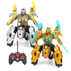 Otion-robot de lucha a control remoto para niños, juguete recargable con pulverizador ligero - Product Image 1