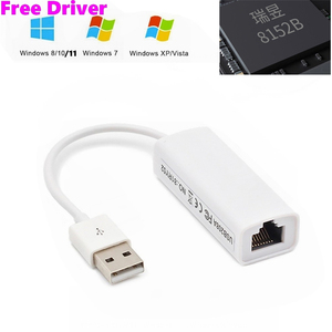 USB 2,0 a RJ45 Tarjeta de red con cable RTL8152B 10/100Mbps USB a RJ45 Adaptador de red Ethernet para Windows PC Laptop LAN adaptador - Product Image 2