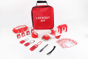 Qvand công nghiệp Loto an toàn điện ngắt mạch Khóa Công Cụ Kit an toàn ổ khóa Khóa tagout Kit - Product Image 4