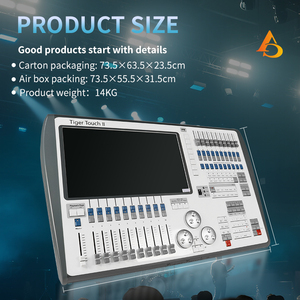 Fabriek Podiumverlichting Tijger Touch Ii Console Verlichtingsconsole <span class=keywords><strong>Dmx</strong></span> 512 Lichtcontroller Voor Feest - Product Image 5