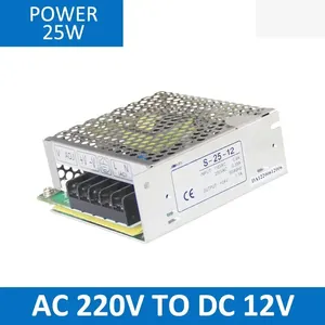 スイッチ電源安定DC電圧源S-25オープンフレーム25w 24v 1.1a - Product Image 3