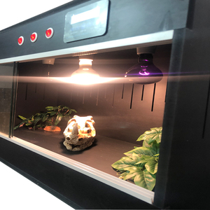 Yeni PVC akıllı dijital sıcaklık kontrol sürüngen kutusu kertenkele tutmak saray yılan üreme pet house - Product Image 2