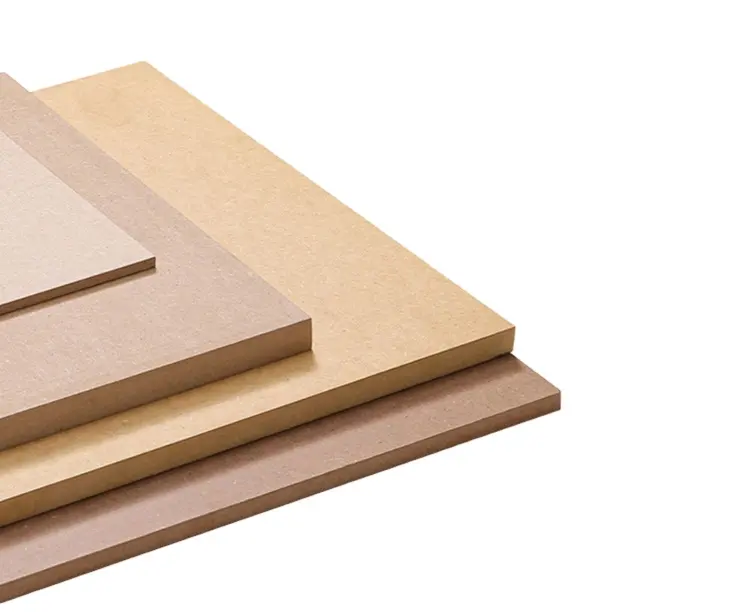 colorful matt finish MDF HMR MDF Board Waterproof Hot Sale 4 8ft 6mm 8mm 9mm 12mm 15mm 18mm Cheap Price plain/raw mdf fiberboard