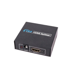 Factory 1080P HD 3D HD MI Spliter 1X2 <strong>1</strong> <strong>Input</strong> 2 <strong>Output</strong> HDTV Switcher Adapter Audio Video Converter Box for PS4 Laptop Monitor TV