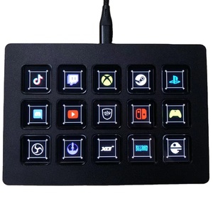 15-<strong>key</strong> Customizable Multifunctional Game <strong>Keyboard</strong> Fully Customizable LCD <strong>Keys</strong> to Control Your Apps and Tools Like Stream Deck - Product Image 1