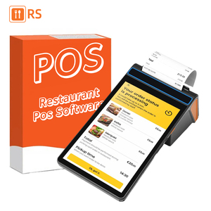 Hanbu Android 12,0 Máquina de pantalla táctil móvil Impresora Terminal POS de mano Sistemas de software de caja registradora - Product Image 1