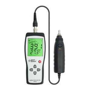 Medidor de vibración Digital AS63B, vibrómetro de mano con medición de velocidad de aceleración - Product Image 1