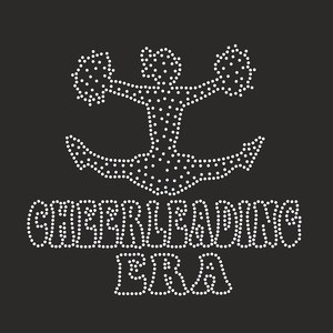 Custom Cheerleader Rhinestone Design for <strong>Cheer</strong> <strong>Pyramid</strong> Hot Fix Iron Crystal Patch on Glass Cheerleading Motif Template - Product Image 2