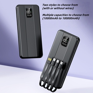 Banco de energía de carga súper rápida de 20000mAh, dispositivos portátiles de gran capacidad con pantalla digital inteligente, potencia de salida de 20W - Product Image 6