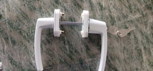 Upvc门把手双面开门门锁一侧钥匙或按钮建筑材料 - Product Image 5