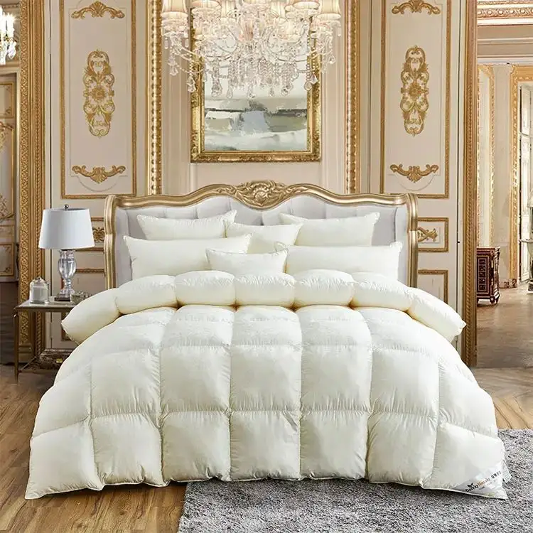 Custom bedding set Extra large bamboo machine wash sheet set cotton duvet