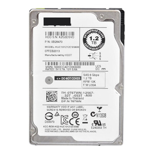适用于戴尔1.2TB 10K 6G 2.5 SAS硬盘硬盘T6TWN 0T6TWN HUC101212CSS600 - Product Image 3