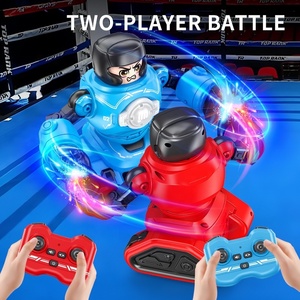 Robot de lucha de boxeo de plástico inteligente, juguetes, juego de batalla, Control remoto para 2 jugadores, Robot Rc - Product Image 2