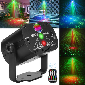 Lampada ricaricabile moderna di vendita calda del pavimento principale cambiante di colore del proiettore della luce laser della mini discoteca