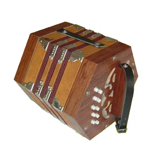 Shoound instrumento de acordeon de madeira, veneno de madeira, g/c jbc20 de alta qualidade, barato, 20 botões