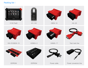 2023 son sürüm XTOOL X-100 X100 ped 2 PAD2 pro Wifi anahtar programcı özel fonksiyonlar uzman X100 PAD2 Pro güncelleme sürümü - Product Image 3