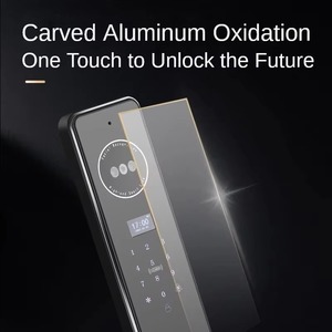 Mehrsprachiges Passwort 3D-Gesichtserkennung Intelligentes Türschloss mit Kamera und Finger abdruck Automatische Tuya Wifi Smart Lock Tür - Product Image 4