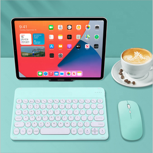 Hot Selling Slim Portable Wireless Mini Tablet <strong>bluetooth</strong> <strong>Keyboard</strong> <strong>for</strong> Mac PC iPhone iPad IOS <strong>Keyboard</strong> Mouse Combos - Product Image 5