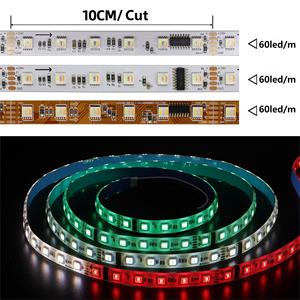 แถบไฟ LED สำหรับวิ่งในร่มกลางแจ้ง UCS512ส่งสัญญาณคู่แบบ5 in 1 rgbcw DMX512 24V Hi512 - Product Image 3