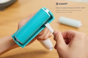 Xinart ויניל מסיר מחצלות נייר גומי Brayer רולר סט Cricut/צללית/אח