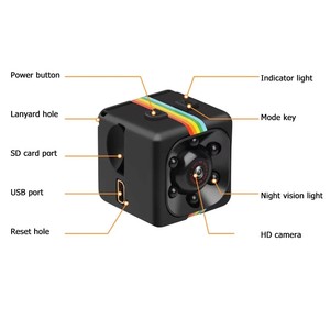 Mini grabadora de vídeo FHD HD con sensor de movimiento visión nocturna DVR USB para monitor de bebé deportivo y cámara WiFi de red - Product Image 2