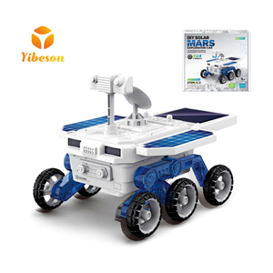 キッドSTEMサイエンスエンジニアリングミニDIY組み立てマーズローバーカーキット小型ロボットパワーソーラーパネルおもちゃ - Product Image 1