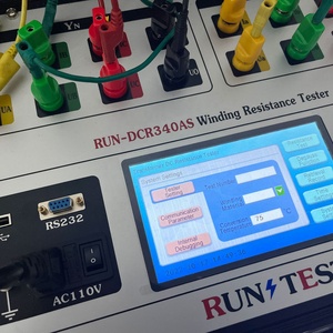 Çalışma testi elektrik 40A 3 kanal DC direnç TEST aleti trafo sarma direnç TEST aleti