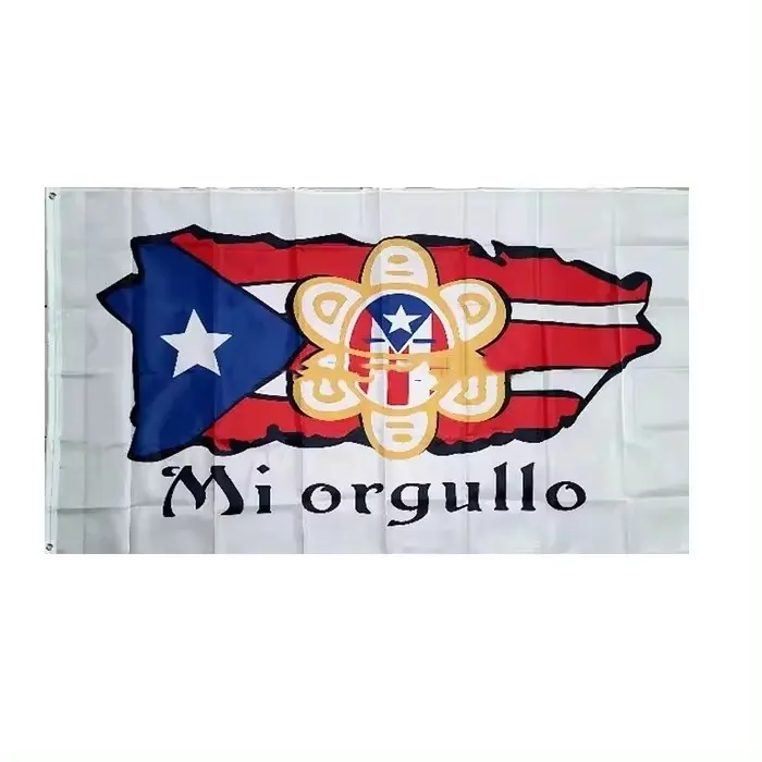 Bandeira de Porto Rico Bandeira Profissional Experiência de Alta Qualidade Diferentes tipos de bandeiras nacionais