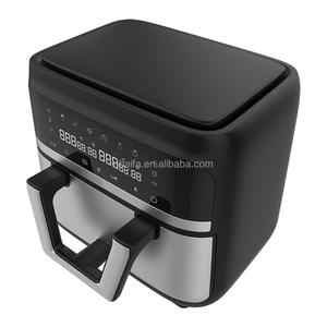 Aifa friggitrice a doppio cestello con due zone di cottura Oil Free Digital Touch screen 8L 10L doppio riscaldatore xxl airfryer - Product Image 4