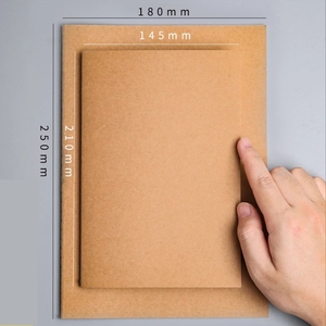Quaderni con copertina morbida a buon mercato stampa di copertina di carta diario Agenda scuola Note libri personalizzati A5 Kraft quaderni per studenti - Product Image 5