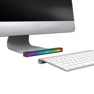 ไฟ LED RGB 16 32บิตควบคุมเสียง,ไฟจังหวะรถกระบะเปิดใช้งานด้วยเสียงสำหรับงานเลี้ยง