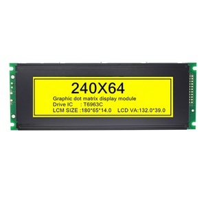 Módulo de pantalla LCD gráfica, 240x64 T, 6963C, módulo de pantalla a color - Product Image 3