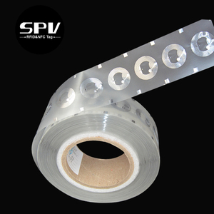 RFID Transparent 13.56MHz Passive Fudan F08 <strong>NXP</strong> NTAG213 NTAG215 ICODE NFC Dry <strong>Wet</strong> <strong>Inlay</strong> - Product Image 1
