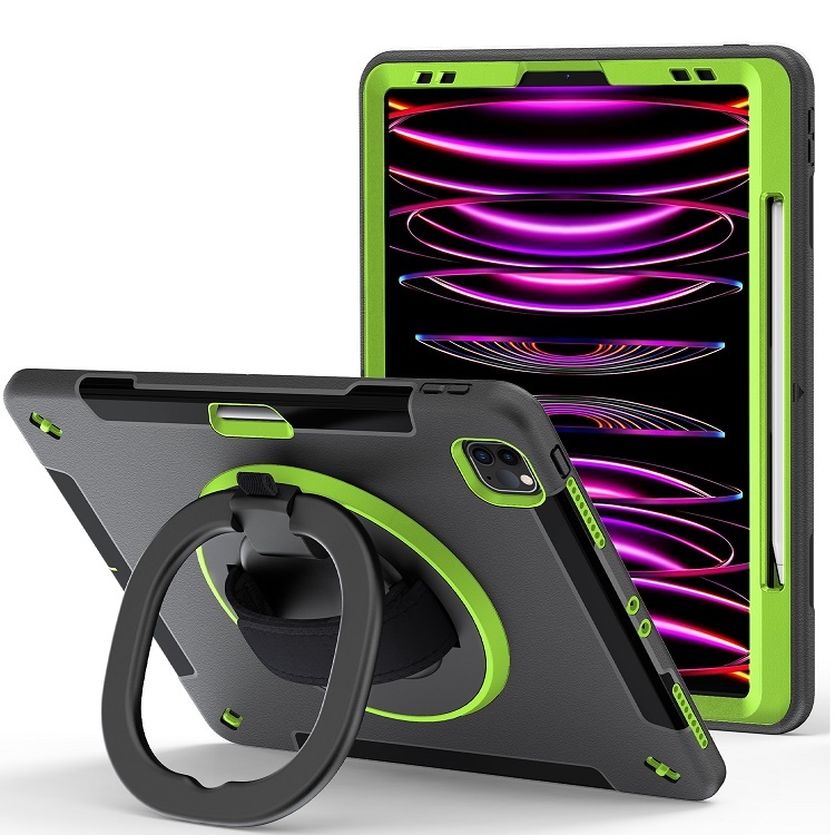 black+green