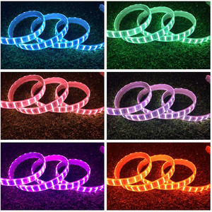 Gmxx031在庫高速配送5050 Smd Led Rgb 220V LEDストリップライトリモートコントローラー付き - Product Image 6