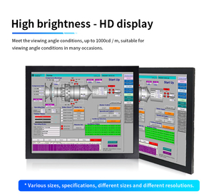 Industrial <strong>Monitor</strong> 19 Inch High-Contrast Industrial Display HDMI <strong>Input</strong> Visuals Accurate Color Reproduction Lcd <strong>Monitor</strong> - Product Image 5