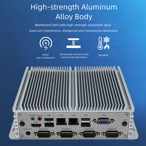 VINCANWO MV750-C6 Industrial Fanless Mini PC Linux <strong>Computer</strong> with I7 CPU New &amp; Used I3 <strong>Processor</strong> Mini Manufacturer - Product Image 5