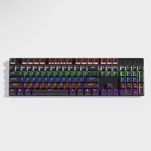 Full Size 104-Key RGB Backlight Wireless <strong>Computer</strong> Gaming <strong>Keyboard</strong> with Anti-Ghosting Mechanism for PC Gamers - Product Image 1