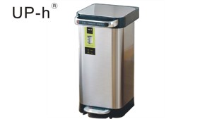 30L ที่ขายดีที่สุดปุ่มในยุโรปและ Amerstainless เคาน์เตอร์ถังขยะสามารถคู่มือเครื่องอัดถังขยะครัวถังขยะ - Product Image 6