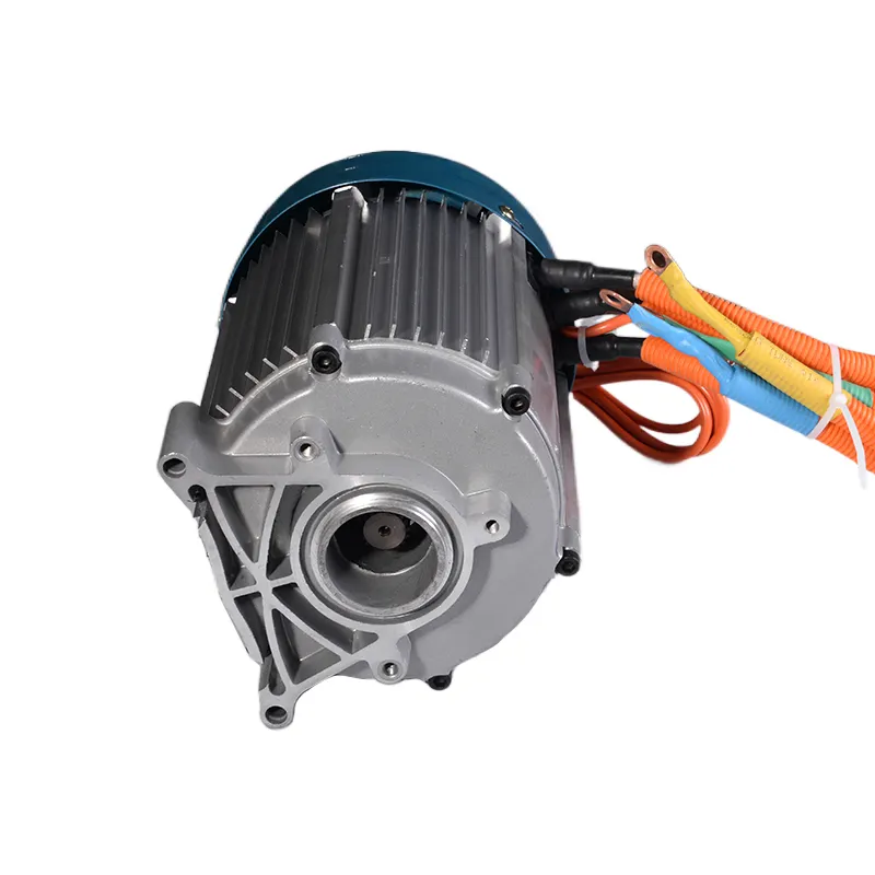 Xe điện không chổi than khác biệt động cơ 1500W 72V 3200rpm 140 cao năm lỗ dai tai DC động cơ