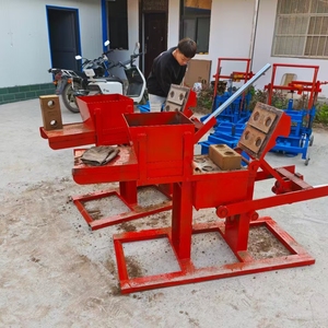 Manuel kil tuğla şekillendirme makinesi entegre hareketli küçük mühendislik ekipmanları - Product Image 4