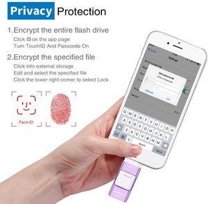 3 In 1 USB แฟลชไดรฟ์สำหรับโทรศัพท์ Pendrive 128กิกะไบต์3.0 OTG Ios Android คอมพิวเตอร์ - Product Image 6