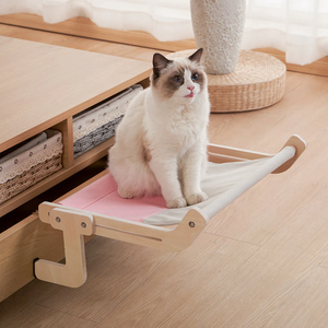 Modern küçük kedi pencere levrek hamak küçük evcil karton ambalaj için yatak tahtası hayvan desen - Product Image 5