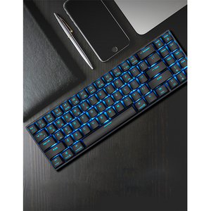 71 <strong>Keys</strong> Wired/bt Mechanical <strong>Keyboard</strong> Dual Mode <strong>Wireless</strong> Mechanical <strong>Keyboard</strong> for Pc Tablet Phone Arabic <strong>Keyboard</strong> - Product Image 2